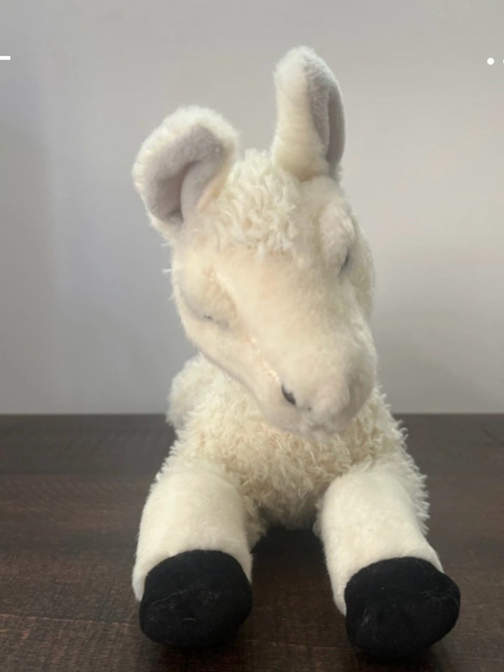 Aurora Flopsie Stuffed Plush Llama Toy 12" Laying - Picture 3 of 8